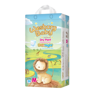 Wesburgbaby Basic Baby Pants Diaper 360 ° محدد 