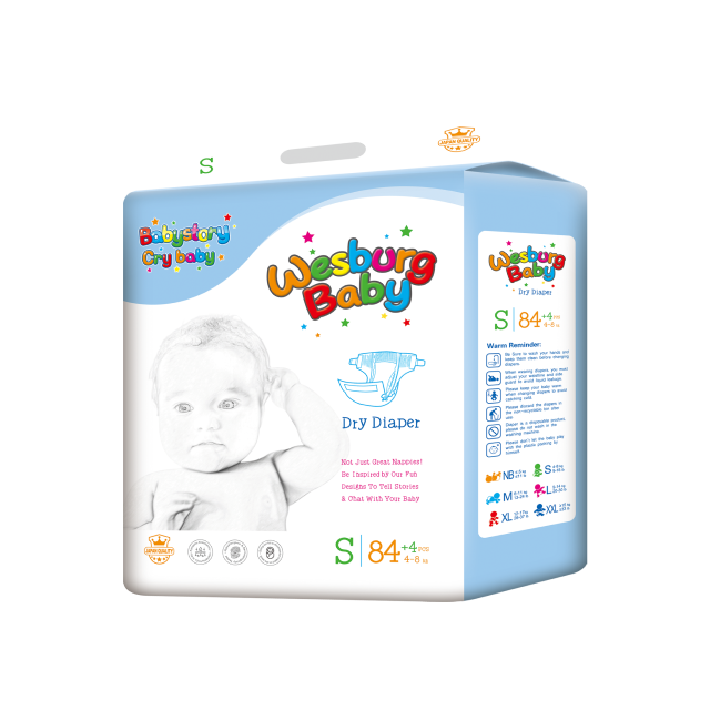 Wesburgbaby Superdry Baby Pants حفاضات 360 درجة حزام مطاطي 