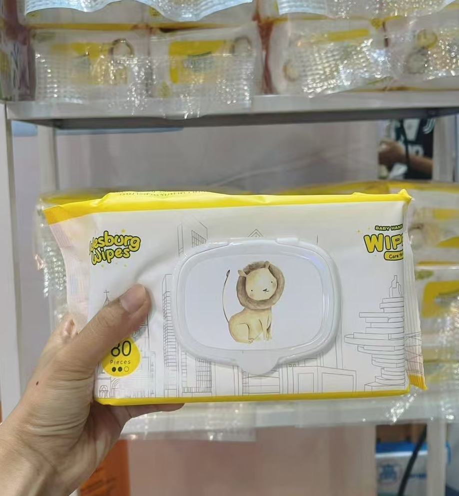 Wesubrg الرعاية المنزلية الرطب يدوية ووجه من Wesburgwipes الرطوبة الورق الرطب للطفل والأم والمنزل استخدام