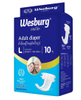 حفاضات شريطية ممتازة للبالغين من Wesburg Care™، سراويل داخلية عالية الامتصاص لسلس البول