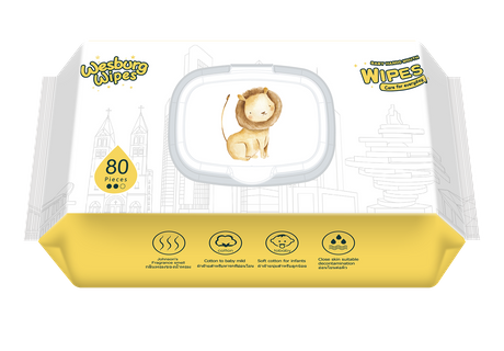 Wesubrg الرعاية المنزلية الرطب يدوية ووجه من Wesburgwipes الرطوبة الورق الرطب للطفل والأم والمنزل استخدام