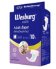 حفاضات شريطية ممتازة للبالغين من Wesburg Care™، سراويل داخلية عالية الامتصاص لسلس البول